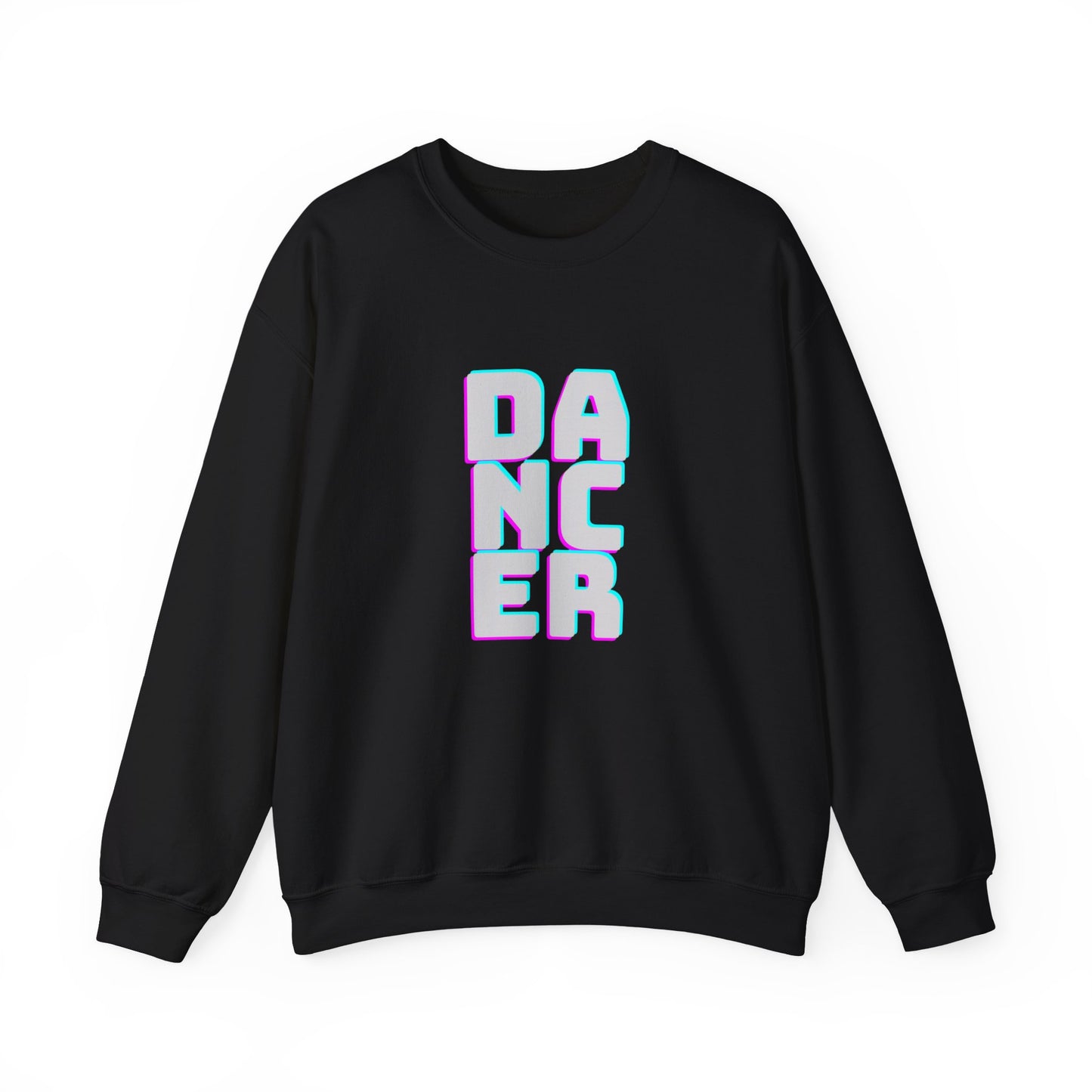 Dancer Retro 3D Crewneck Sweatshirt