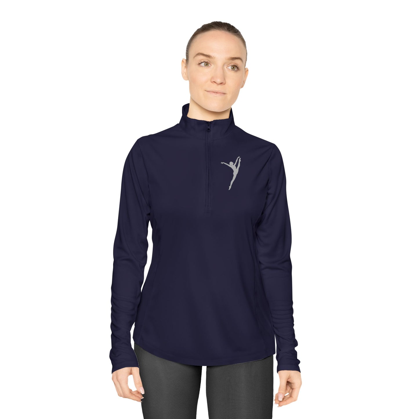 Dance Mom Quarter-Zip Pullover — Women's Dance Supporter Top