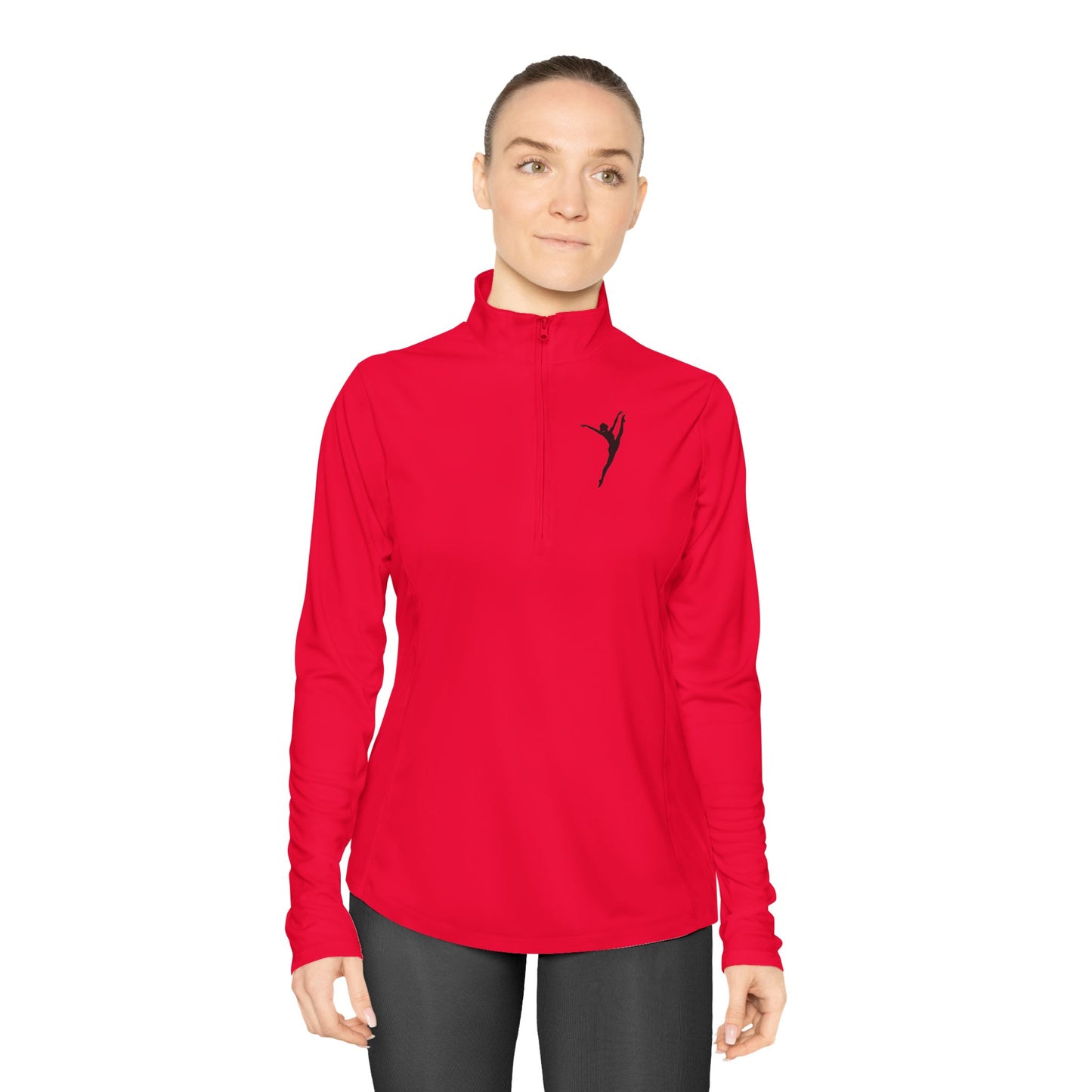 Dance Mom Quarter-Zip Pullover — Women's Dance Supporter Top