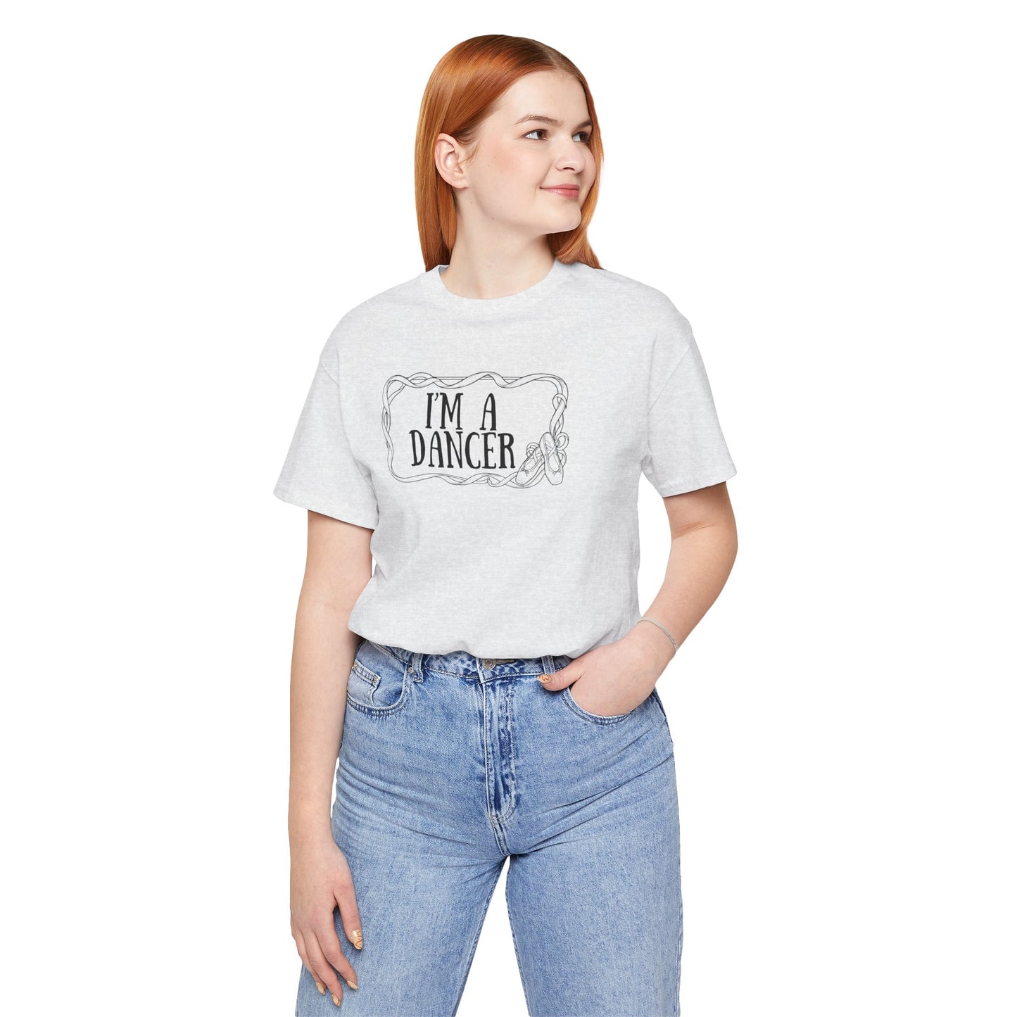 Dancer T‑Shirt — "I'm a Dancer" Front & "The Dance Studio Is Like My 2nd Home" Back