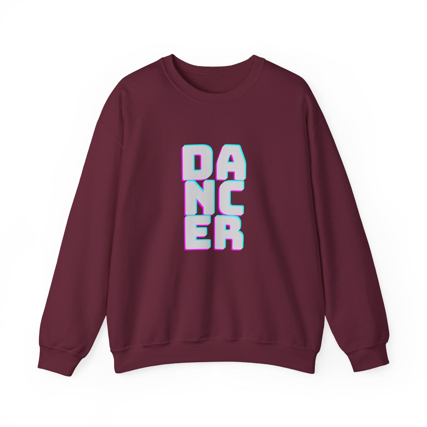 Dancer Retro 3D Crewneck Sweatshirt