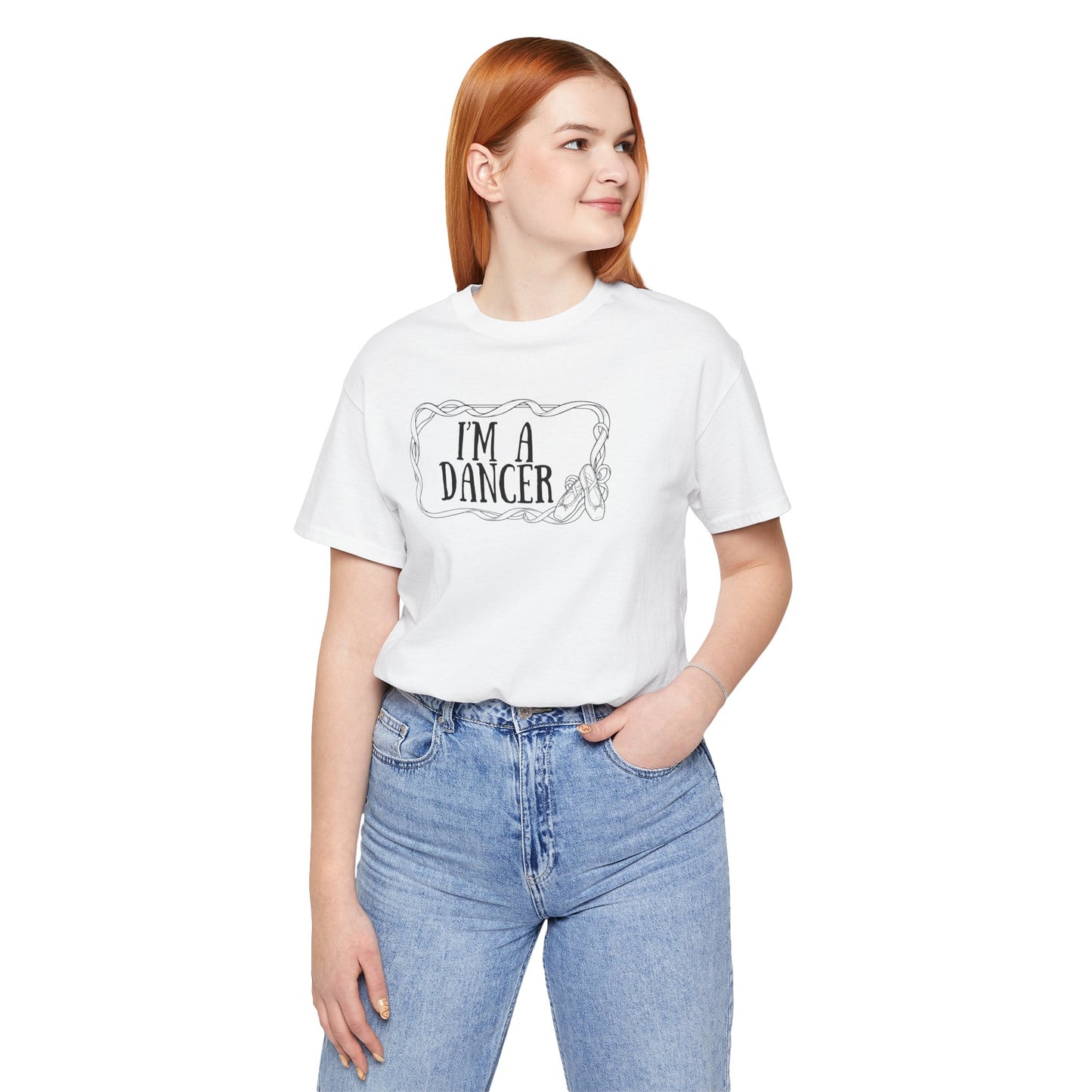 Dancer T‑Shirt — "I'm a Dancer" Front & "The Dance Studio Is Like My 2nd Home" Back