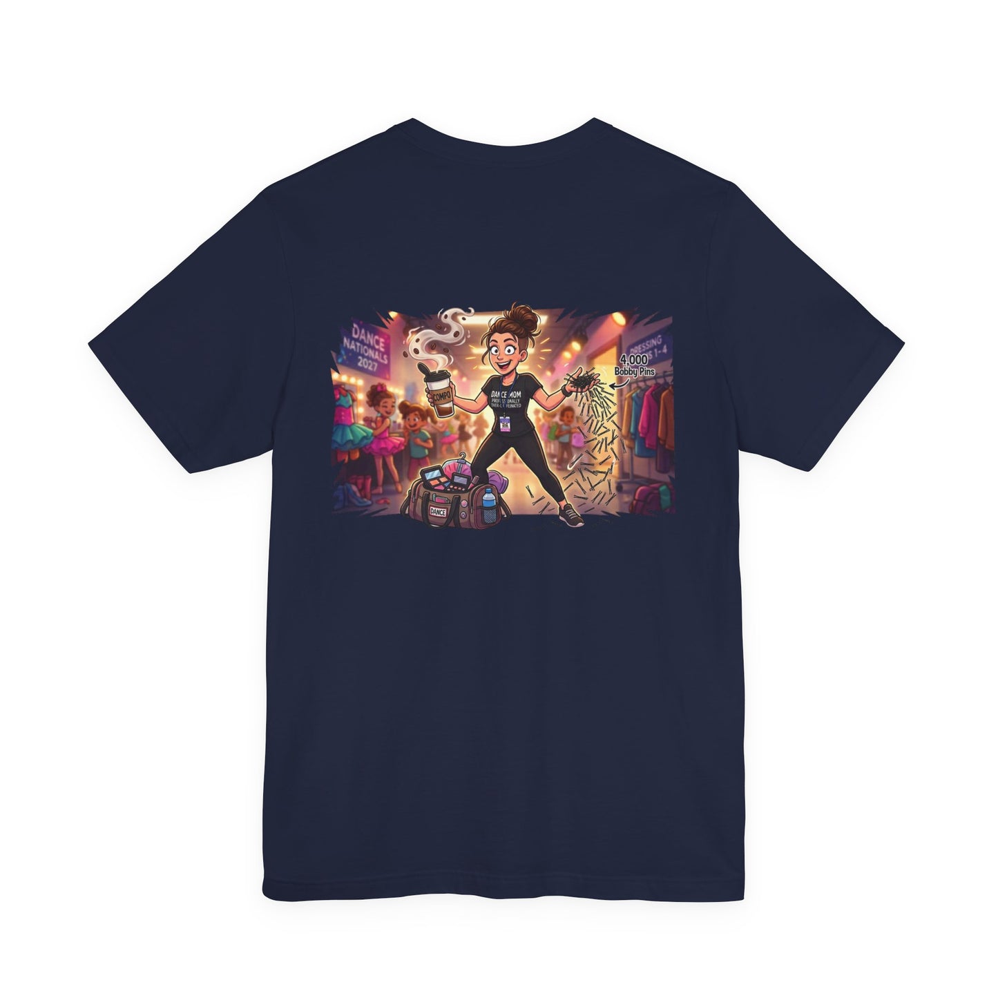 Dance Mom T-Shirt — 'Dance Mom Est. 2022' Graphic Tee (Backstage Dance Life Design)
