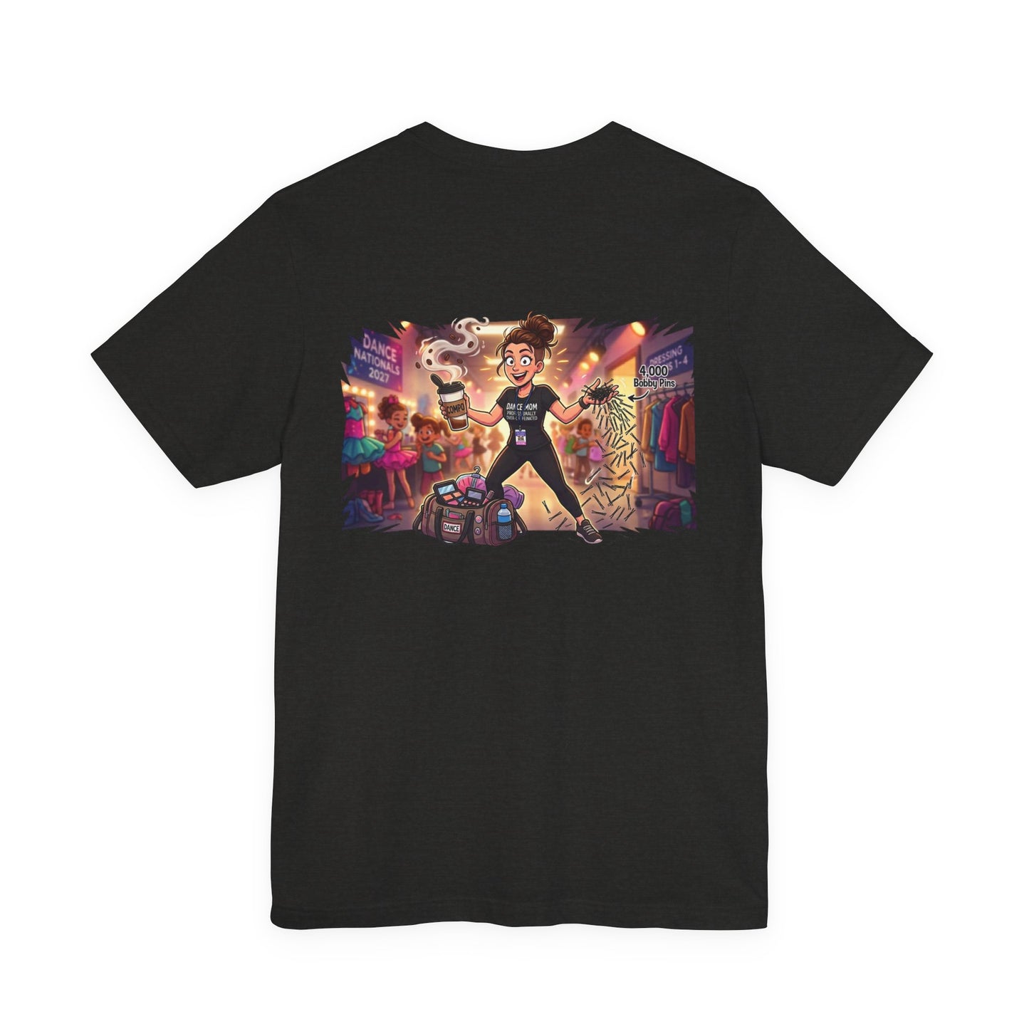 Dance Mom T-Shirt — 'Dance Mom Est. 2022' Graphic Tee (Backstage Dance Life Design)