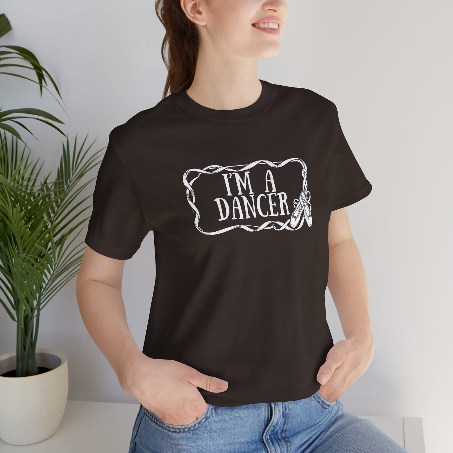 Dancer T‑Shirt — "I'm a Dancer" Front & "The Dance Studio Is Like My 2nd Home" Back