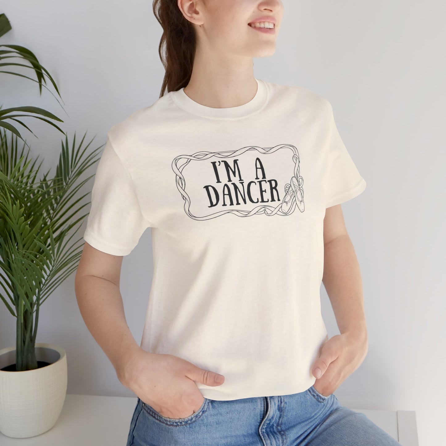 Dancer T‑Shirt — "I'm a Dancer" Front & "The Dance Studio Is Like My 2nd Home" Back