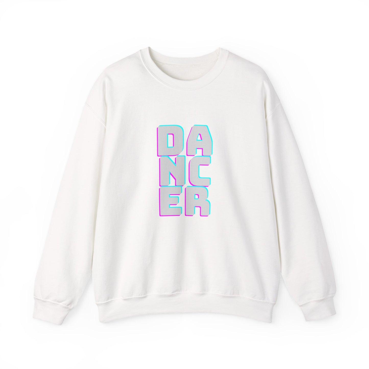Dancer Retro 3D Crewneck Sweatshirt