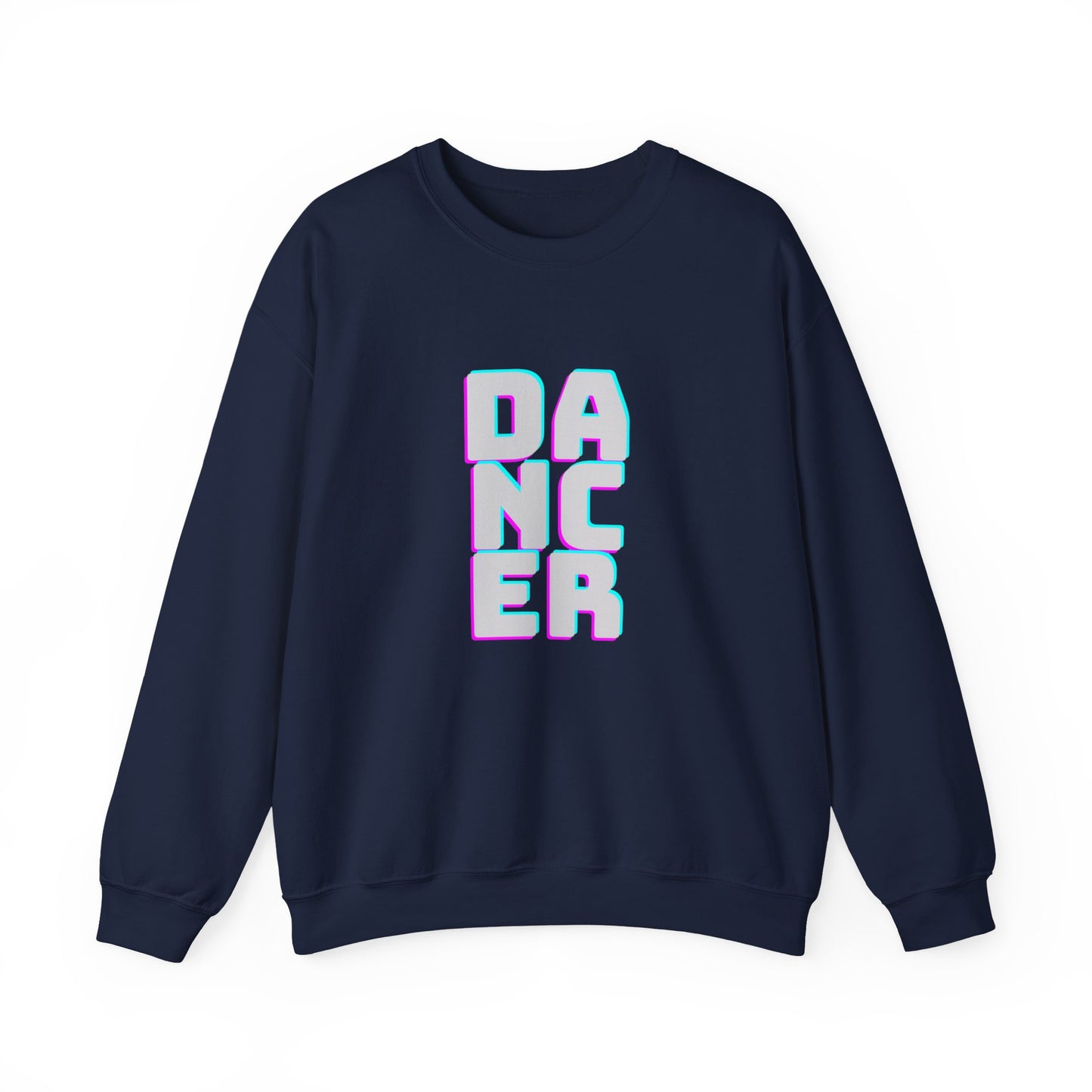 Dancer Retro 3D Crewneck Sweatshirt