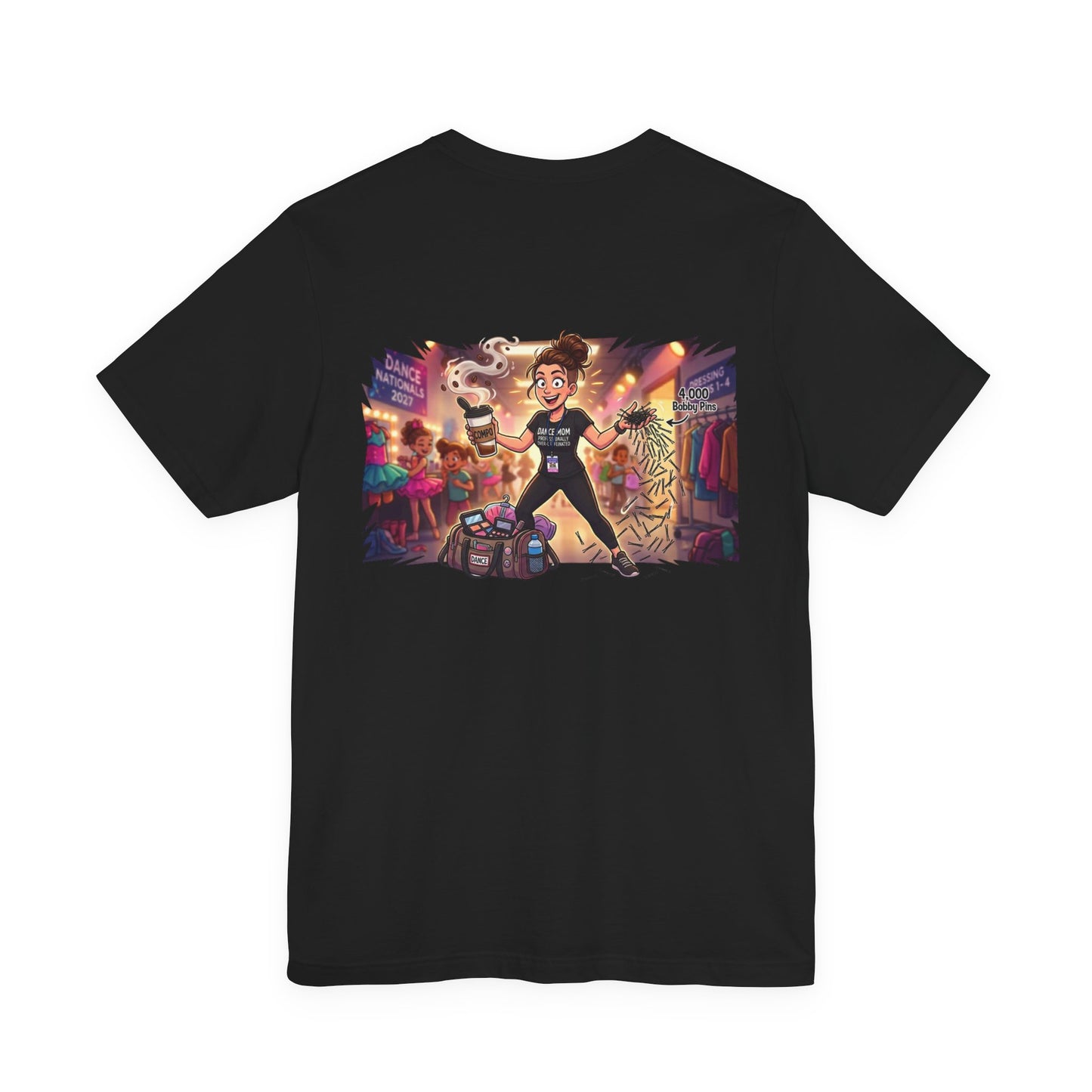 Dance Mom T-Shirt — 'Dance Mom Est. 2022' Graphic Tee (Backstage Dance Life Design)